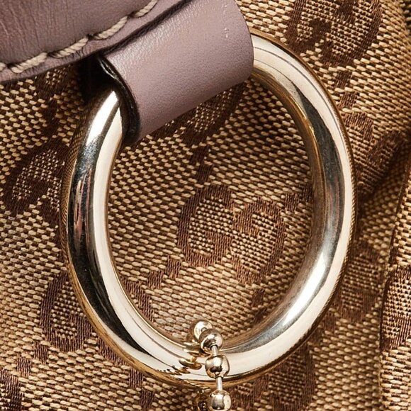 Gucci Beige/Grey GG Canvas Medium Sukey Tote Bag - Picture 6 of 12